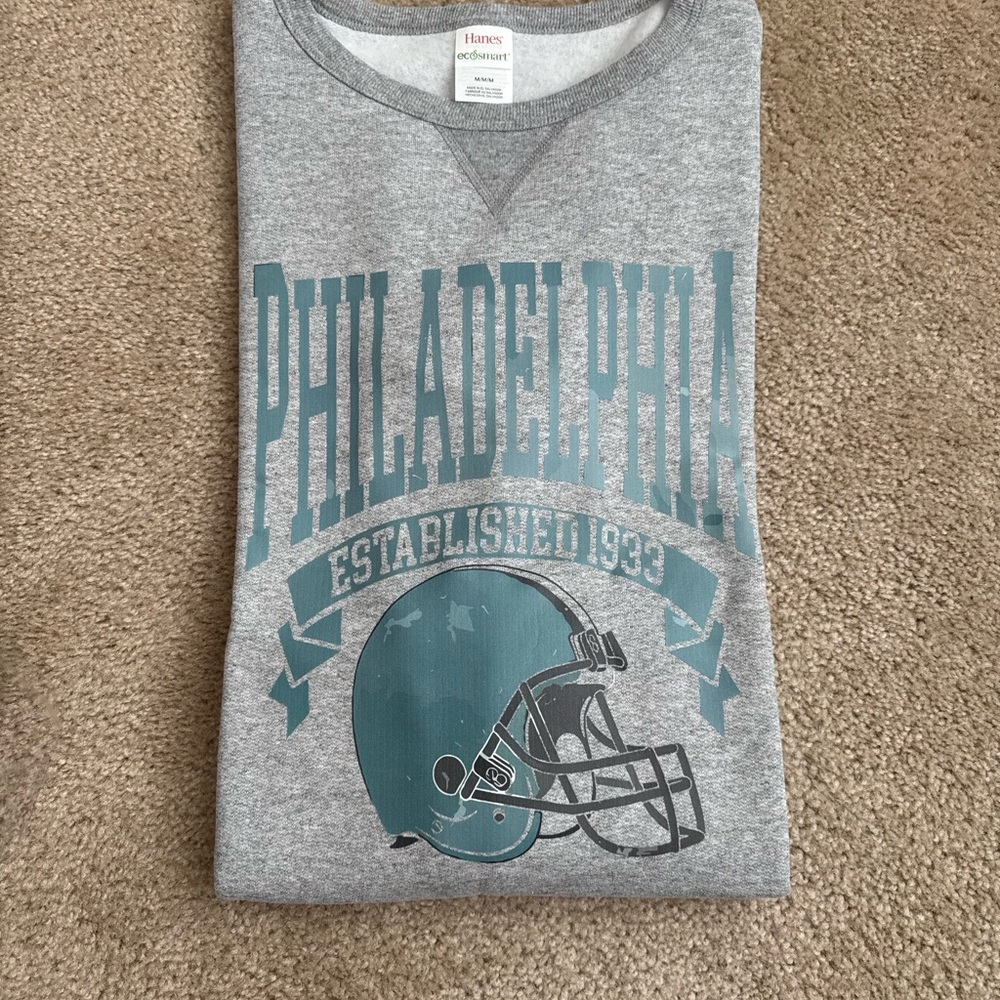 Gray Philadelphia Sweatshirt -  medium adult